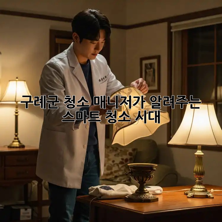 구례군 청소 매니저가 알려주는 스마트 청소 시대!
