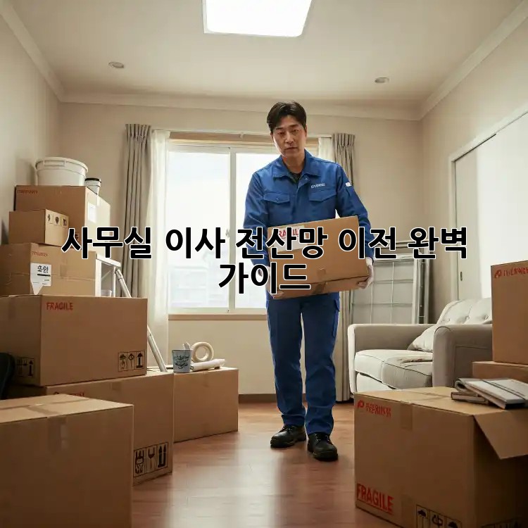 사무실 이사? 전산망 이전 완벽 가이드!