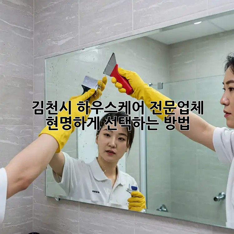 김천시 하우스케어 전문업체, 현명하게 선택하는 방법!